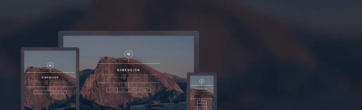 Dimension template preview