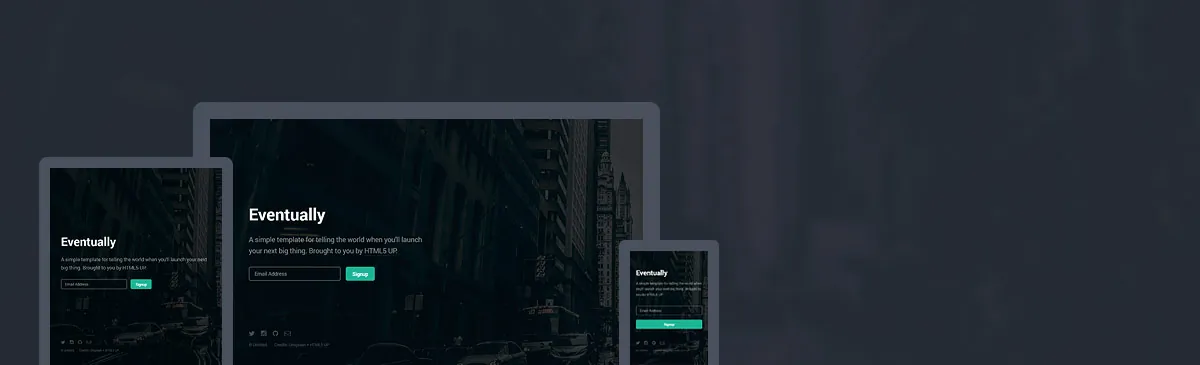 Eventually template preview
