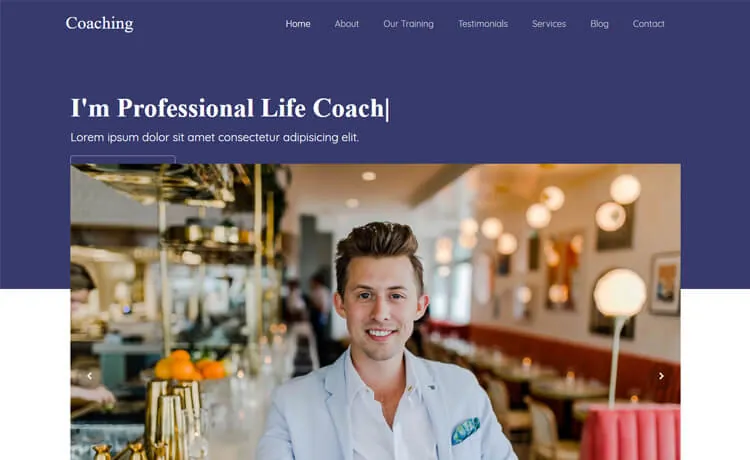 Coaching template preview